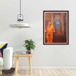 prayer-to-god-temple-art-painting