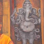 prayer-to-god-temple-art-painting