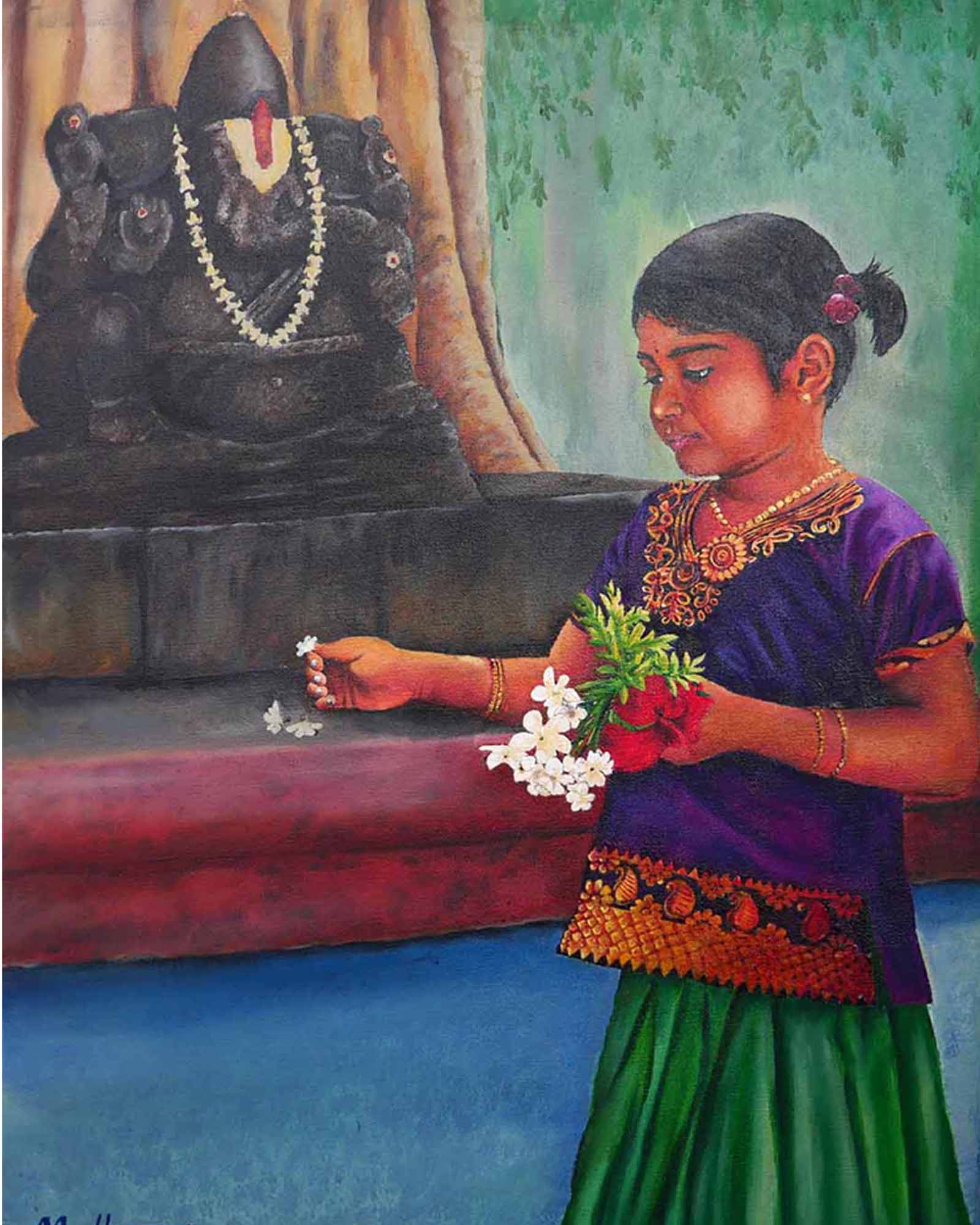 shining-god-daily-life-painting