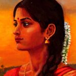 sun-rise-temple-art-painting