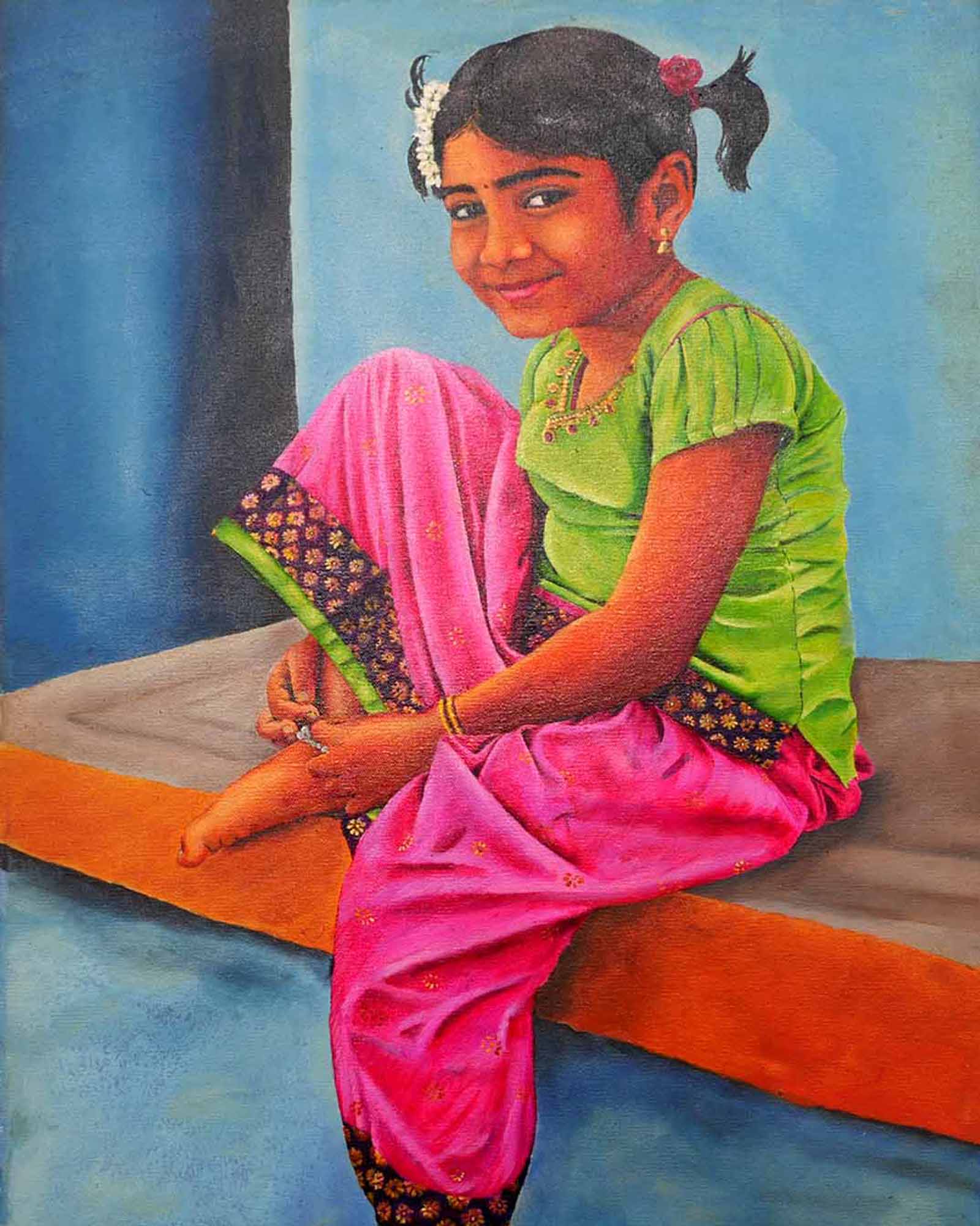 tamil-traditional-woman-anklet